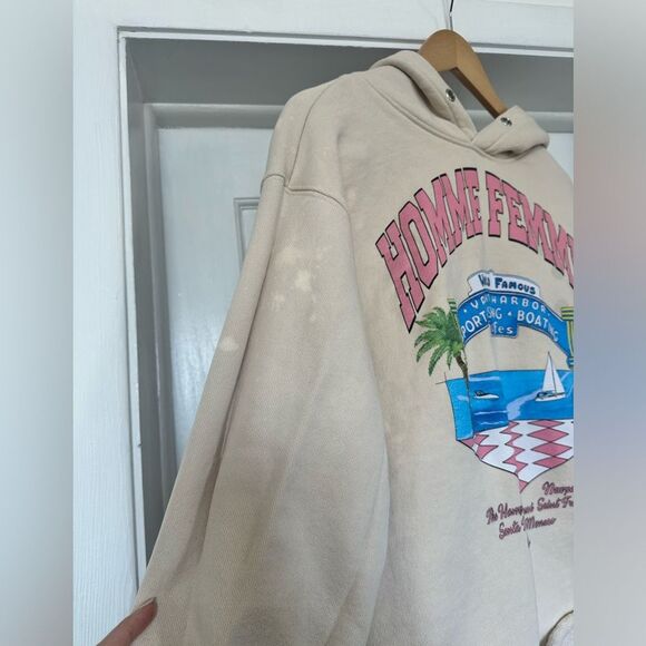 HOMME FEMME Yacht Club Hoodie Cream -
HommeFemmeLA size extra large - Picture 3 of 10